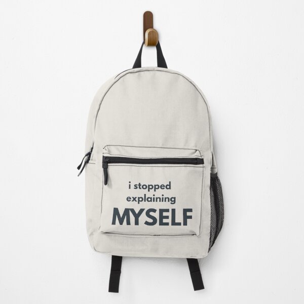 Item preview, I Stopped Explaining Myself Minimalist Quote Shirt Emotional Growth Design designed and sold by Minimalist Typography.