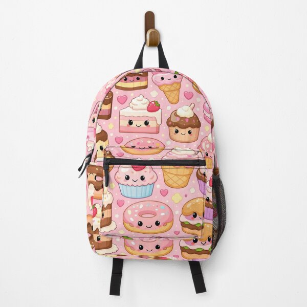 Item preview, Kawaii food pattern cute pastel sweet treats illustration designed and sold by Aramdesing.