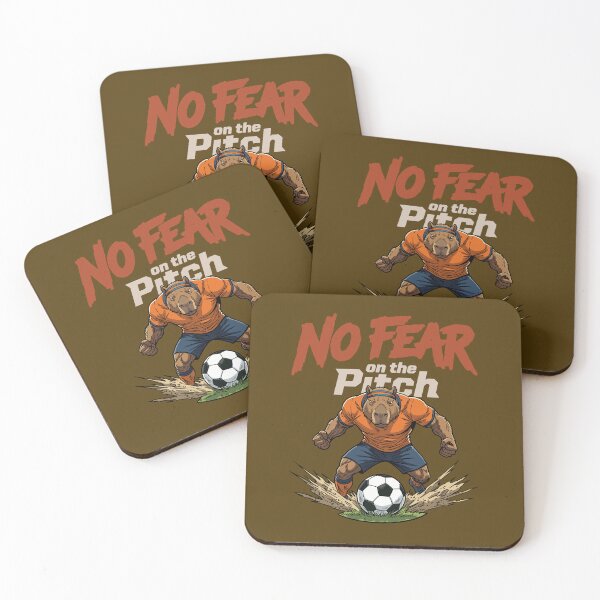 Item preview, No Fear on the Pitch – Capybara Soccer Beast designed and sold by CARPIO Creations.