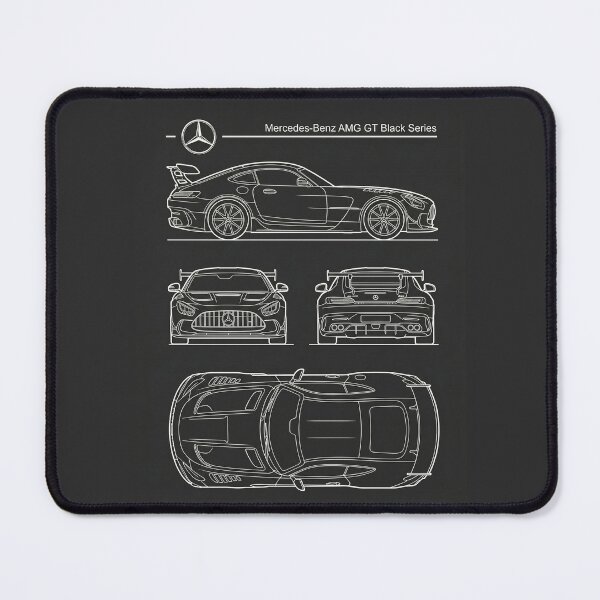 Item preview, Mercedes-Benz AMG GT Black Series Blueprint Track Supercar Outline designed and sold by Motorline44.