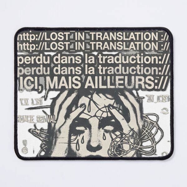 Item preview, Lost in Translation Y2K Grunge Aesthetic Graphic designed and sold by GreatPeopleMind.