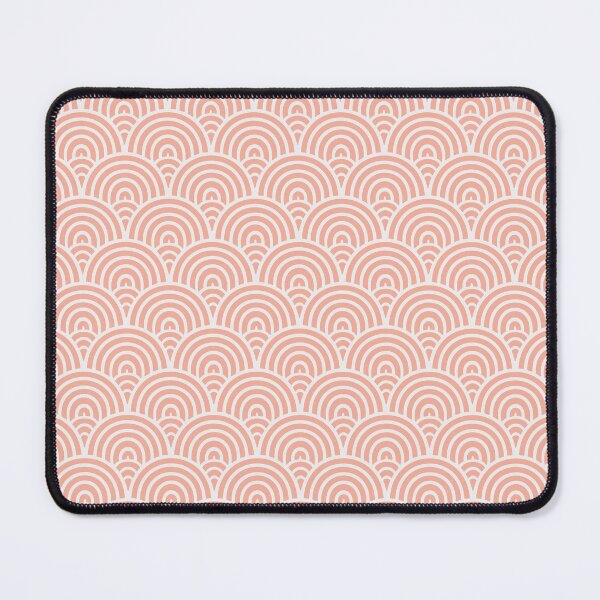 Item preview, Striped Scales in Peach designed and sold by HonestiesPrints.