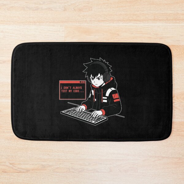 Item preview, Risky Deploy Sticker - I Dont Always Test My Code - Cyberpunk Hacker designed and sold by Osmose-Studio.