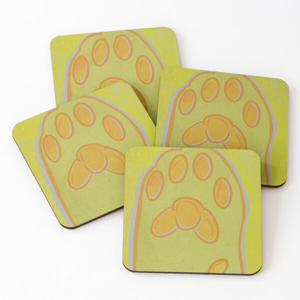 Item preview, Cat Paw Illustration Creamsicle designed and sold by Katie.s.stryker.