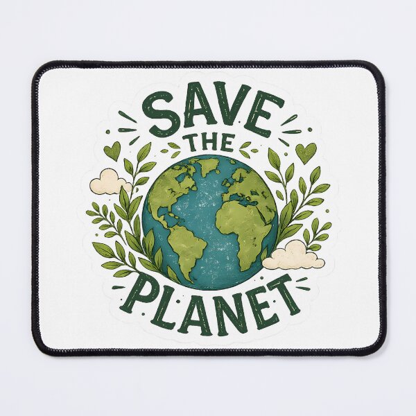 Item preview, Save the Planet eco earth graphic designed and sold by MyPassionWorld.