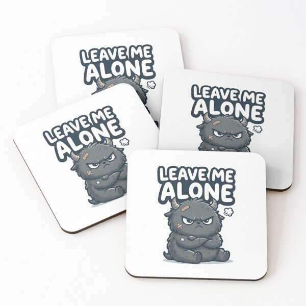 Item preview, Leave Me Alone Sticker | Mood Sticker designed and sold by CutePlix.