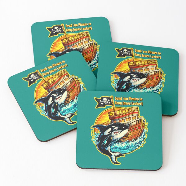Item preview, Send 'em Pirates to Davy Jones Locker!™ designed and sold by DrAtomicThunder.