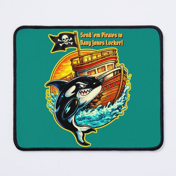 Item preview, Send 'em Pirates to Davy Jones Locker!™ designed and sold by DrAtomicThunder.