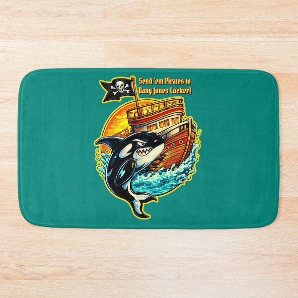 Item preview, Send 'em Pirates to Davy Jones Locker!™ designed and sold by DrAtomicThunder.