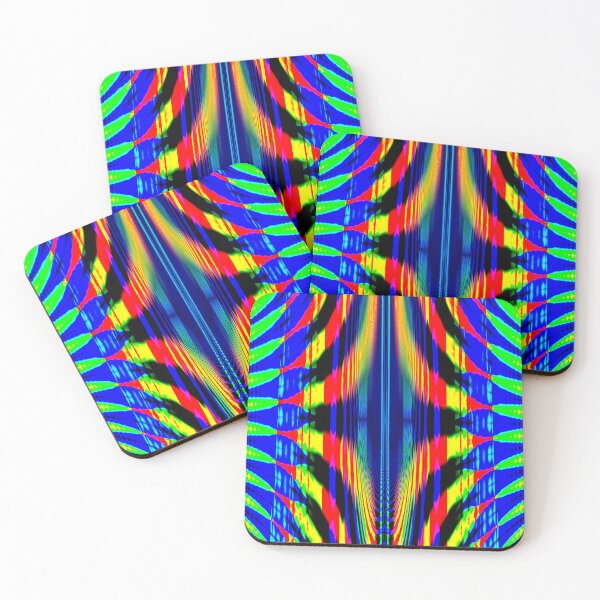 Item preview, Abstract Pattern "A colorful curtain 8" designed and sold by Gluecknika.