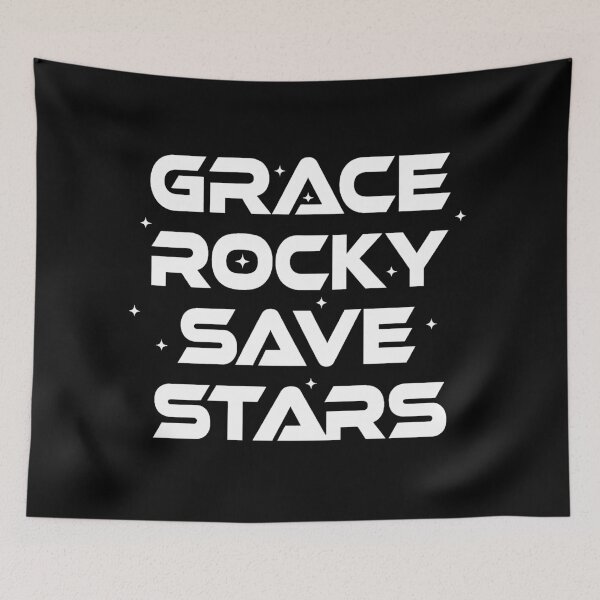 Item preview, Grace Rocky Save Stars - Project Hail Mary designed and sold by hesjustken.