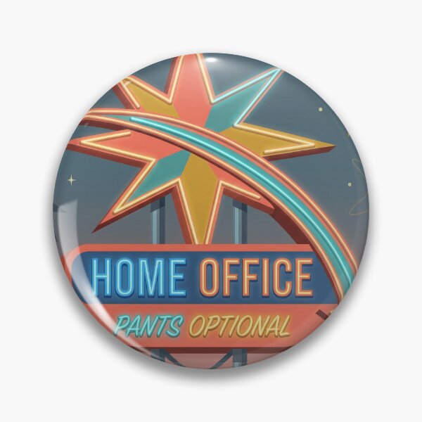 Item preview, Home Office Pants Optional Vintage Motel Sign designed and sold by Retro Mood Co.