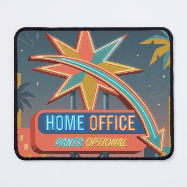 Item preview, Home Office Pants Optional Vintage Motel Sign designed and sold by Retro Mood Co.