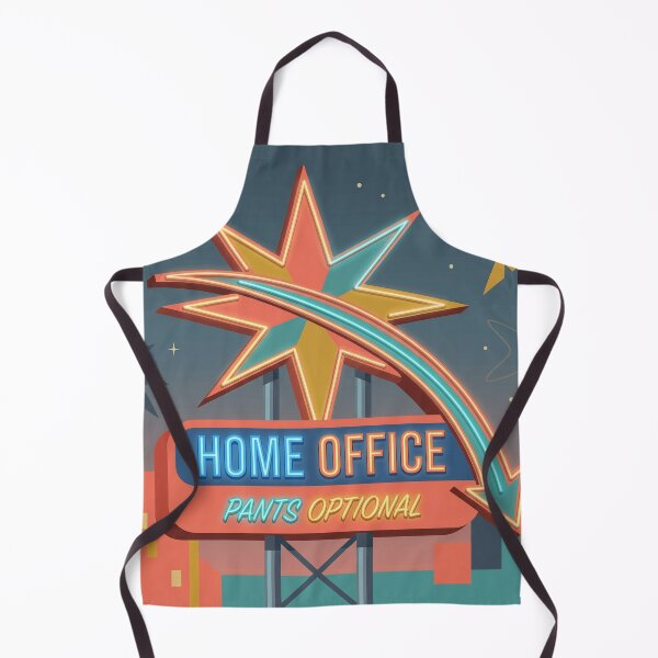 Item preview, Home Office Pants Optional Vintage Motel Sign designed and sold by Retro Mood Co.
