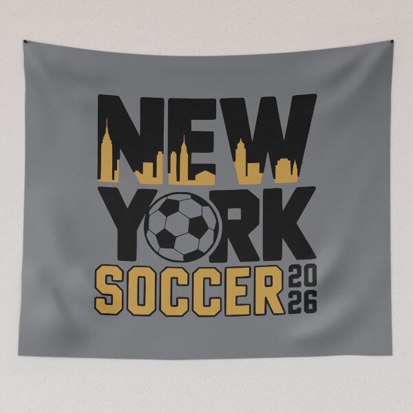 Item preview, New York 2026 Soccer Football Fan designed and sold by MavtM.
