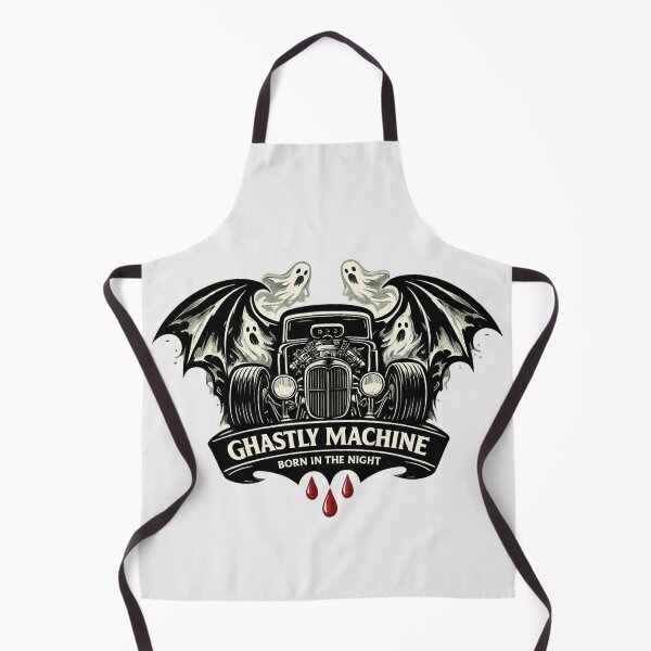 Item preview, Ghastly Machine Vintage Ghost Hot Rod designed and sold by Retro Arabica.