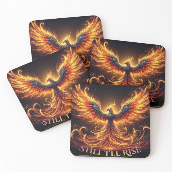 Item preview, Ignisorn: Phoenix of Everflame Fire Bird Fantasy Graphic designed and sold by Chronicles_Of_Fauna.