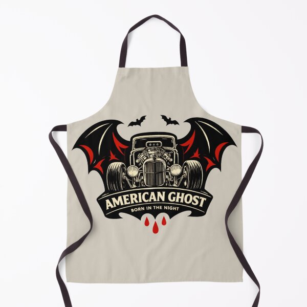 Item preview, American Ghost Vintage Hot Rod Badge designed and sold by Retro Arabica.