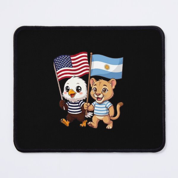 Item preview, The American eagle and its friend, the Argentinian puma designed and sold by SE213.