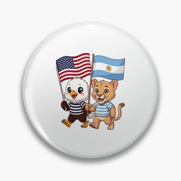 Item preview, The American eagle and its friend, the Argentinian puma designed and sold by SE213.