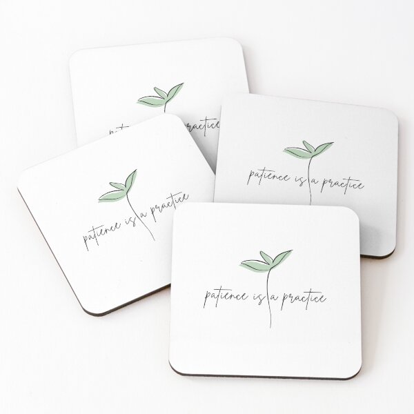 Item preview, Patience Is a Practice Botanical Minimalist Shirt designed and sold by Lynn Creates.