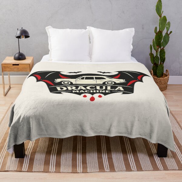 Item preview, Dracula Machine Vintage Car Badge designed and sold by Retro Arabica.