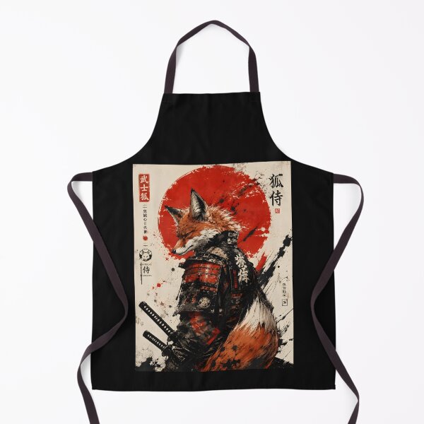 Item preview, Kitsune Samurai Fox Japanese designed and sold by DCdigitalgrowth.