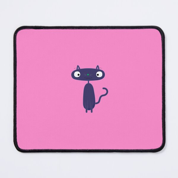 Item preview, Cartoon cat with rectangular head designed and sold by brillant-art.