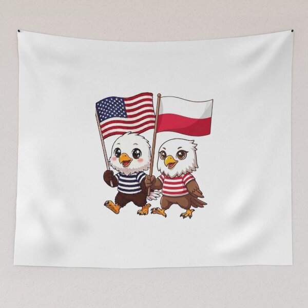 Item preview, The American eagle and its friend, the Polish eagle designed and sold by SE213.
