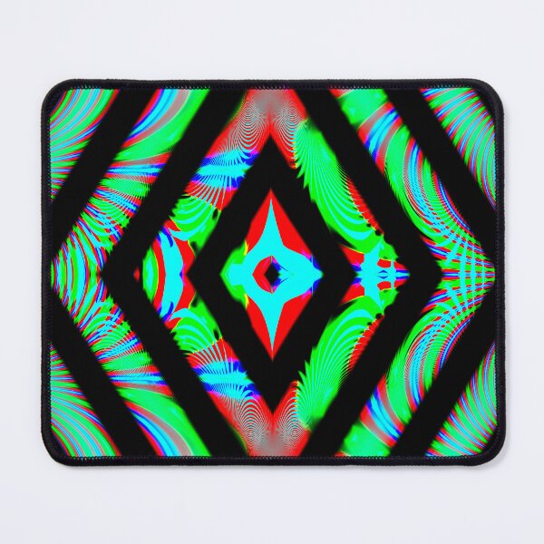 Item preview, Abstract Pattern "A colorful curtain 9" designed and sold by Gluecknika.