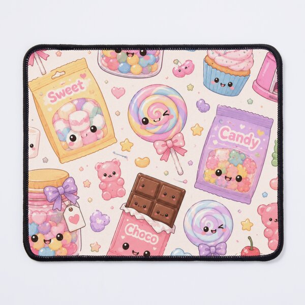 Item preview, Kawaii Food Pattern | Cute Pastel Sweets Aesthetic designed and sold by Aramdesing.