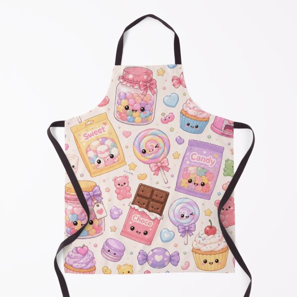 Item preview, Kawaii Food Pattern | Cute Pastel Sweets Aesthetic designed and sold by Aramdesing.