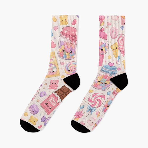 Item preview, Kawaii Food Pattern | Cute Pastel Sweets Aesthetic designed and sold by Aramdesing.
