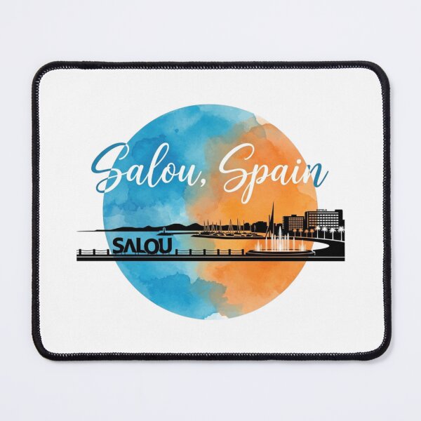 Item preview, Salou spain Tarragona Retro Rainbow designed and sold by Georain.