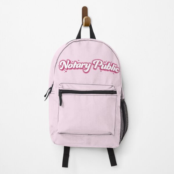Item preview, Cute Pink Notary Public Design designed and sold by NotaryLife.