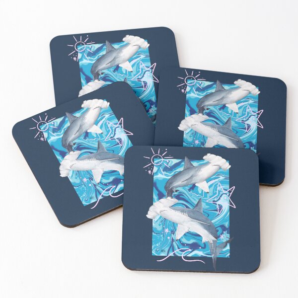 Item preview, Copy of HAMMERHEAD SHARKS ABSTRACT 3 designed and sold by BEATRIZ ABAITUA.