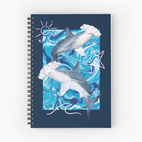 Item preview, HAMMERHEAD SHARKS ABSTRACT 3 designed and sold by BEATRIZ ABAITUA.