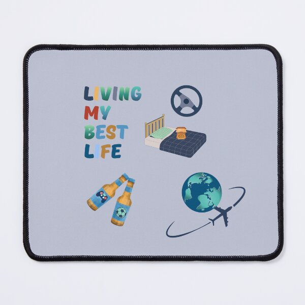 Item preview, Living My Best Life designed and sold by Aimetoi.