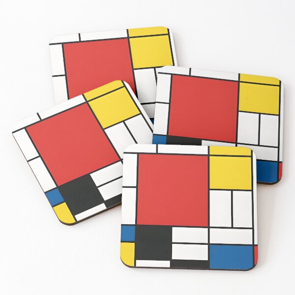 Item preview, Mondrian Abstract Neoplasticism Geometric Art designed and sold by GreatPeopleMind.