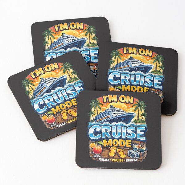 Item preview, I'm On Cruise Mode T-Shirt —  Cruise Vacation Gift designed and sold by Sal's T Shirts and Designs.