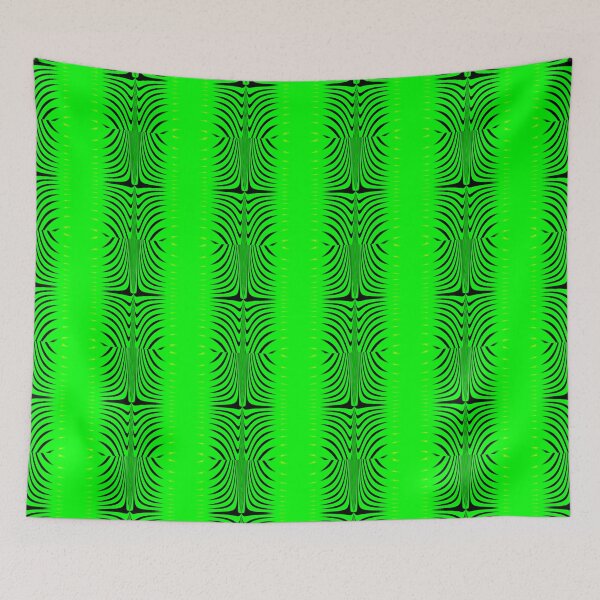 Item preview, Abstract Pattern "A colorful curtain 10" designed and sold by Gluecknika.