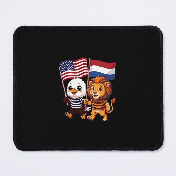 Item preview, The American eagle and its friend the Dutch lion designed and sold by SE213.