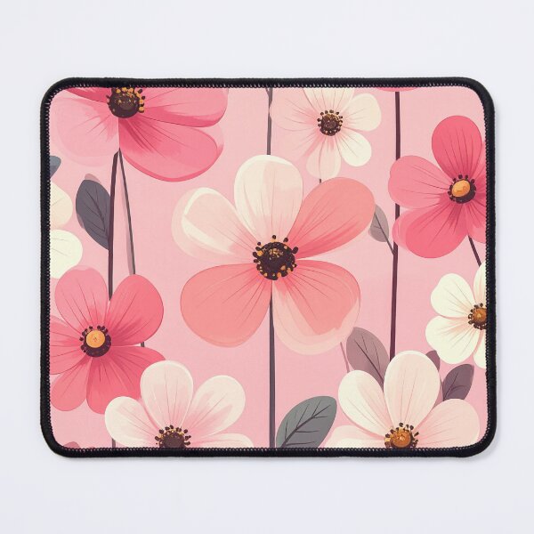 Item preview, Pink Floral Garden Pattern designed and sold by Sasas Design.