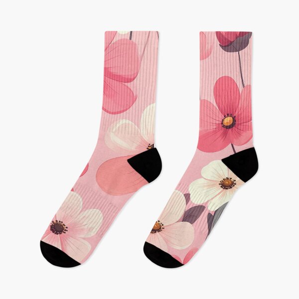 Item preview, Pink Floral Garden Pattern designed and sold by Sasas Design.
