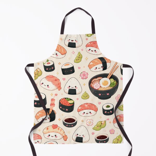 Item preview, Kawaii Food Pattern | Cute Japanese Food Aesthetic designed and sold by Aramdesing.