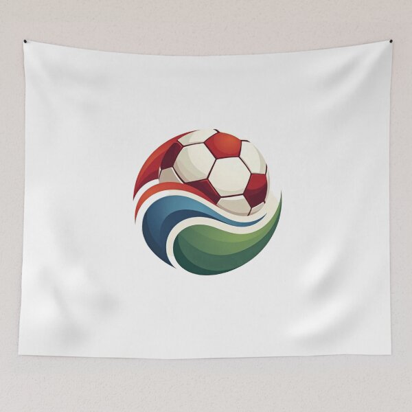 Item preview, Dynamic Host Nations Soccer Ball Graphic Art designed and sold by PMTaurus.