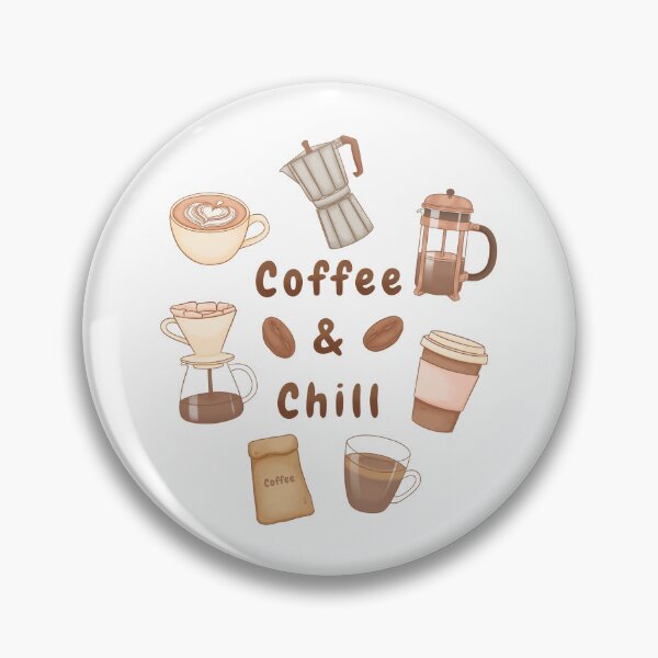 Item preview, Coffee & Chill/ Coffee Lover designed and sold by Doodleooly.