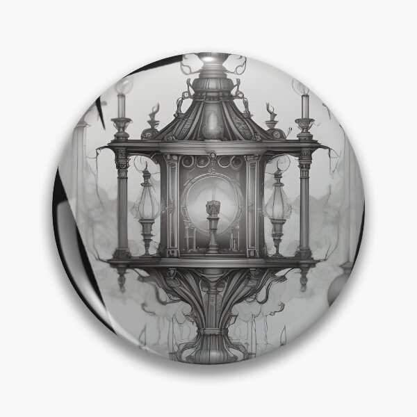Item preview, Gothic Steampunk Altar Engraving - Victorian Alchemist Reliquary Art designed and sold by DarkOriginArts.