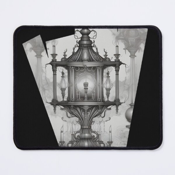 Item preview, Gothic Steampunk Altar Engraving - Victorian Alchemist Reliquary Art designed and sold by DarkOriginArts.