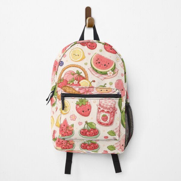 Item preview, Kawaii Fruit Seamless Pattern | Cute Summer Food Aesthetic designed and sold by Aramdesing.